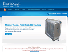 Tablet Screenshot of heatexchangers-india.com